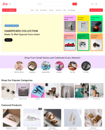 Store de ropa de 11+ temas de WooCommerce para WordPress 5 esty 830