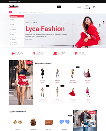 Store de 11+ Temas de WooCommerce para WordPress 3 th shop mania fashion shop