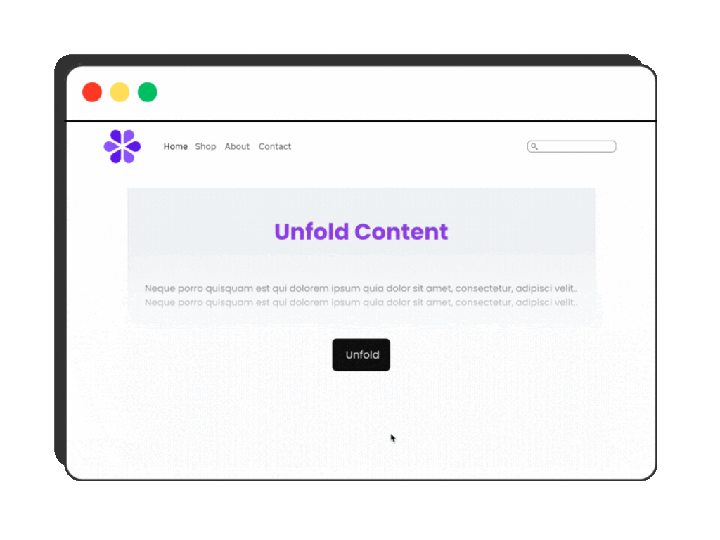 Vayu Blocks: Uma maneira mais inteligente e criativa de construir sites 7 unfold block 45