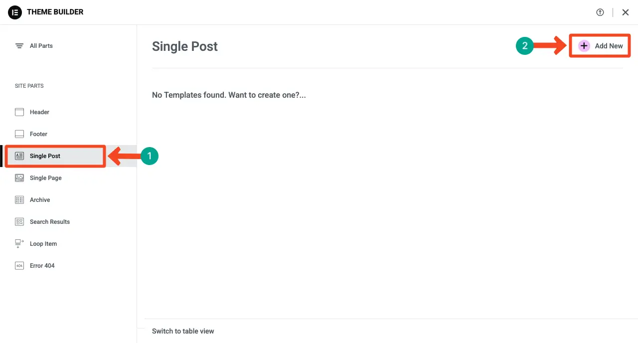 Comment créer une page Web dynamique dans WordPress avec Elementor 16 Select Single Post Theme Builder