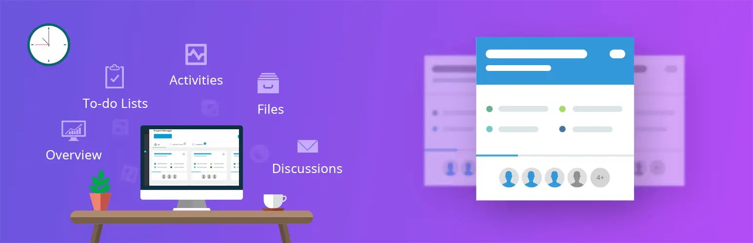 البرنامج المساعد WP Project Manager