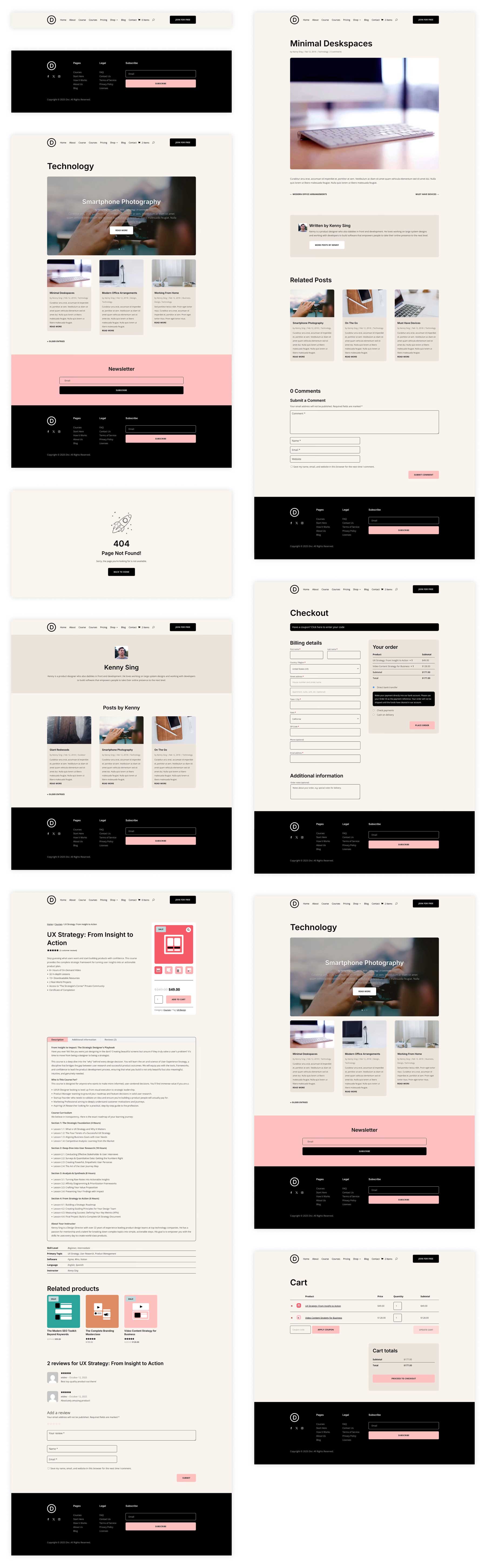 Situs Starter Kursus Online untuk Divi