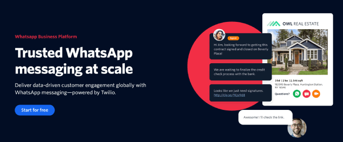 twilio whatsapp