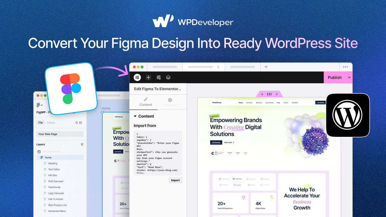 Figma to WordPress Conversion