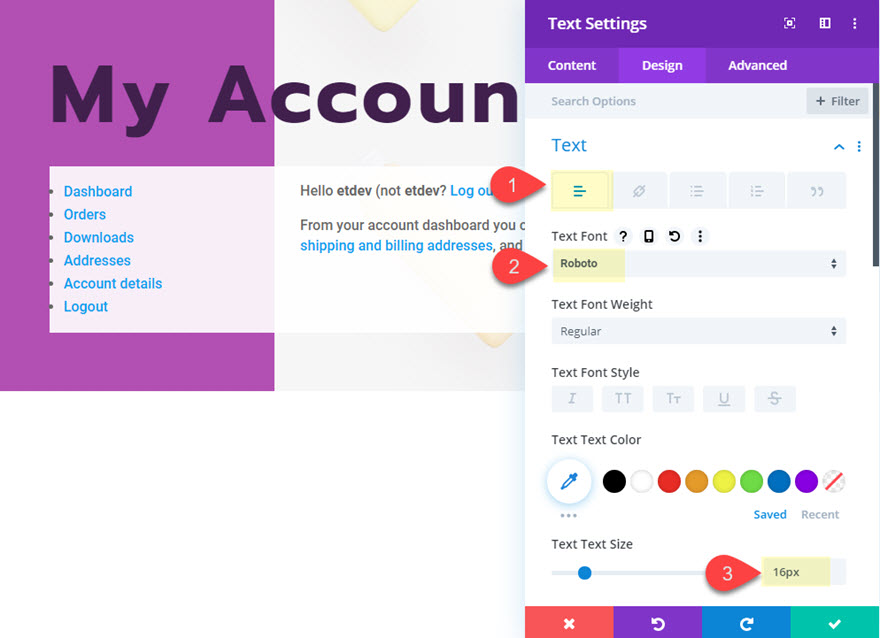 divi 特色產品部分