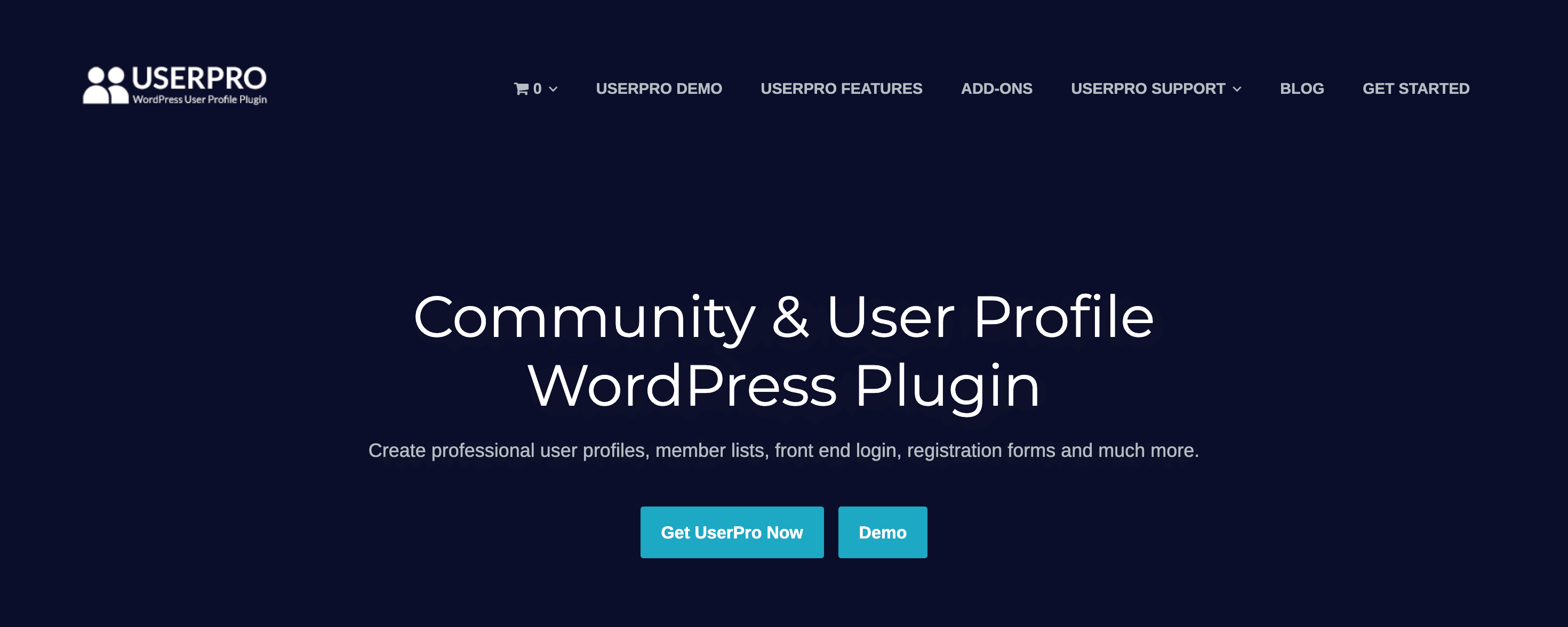 7. userpro: الحل الأنيق والتفاعلي