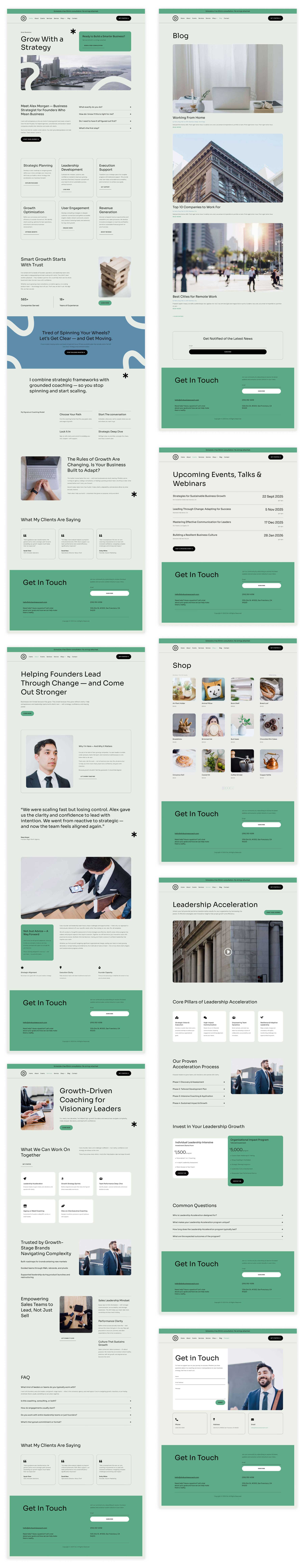 DIVIのビジネスコーチングスターターサイト