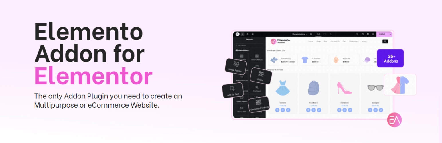 8 Plugin Essential WooCommerce untuk Toko Mode 5 elemento Addons 1