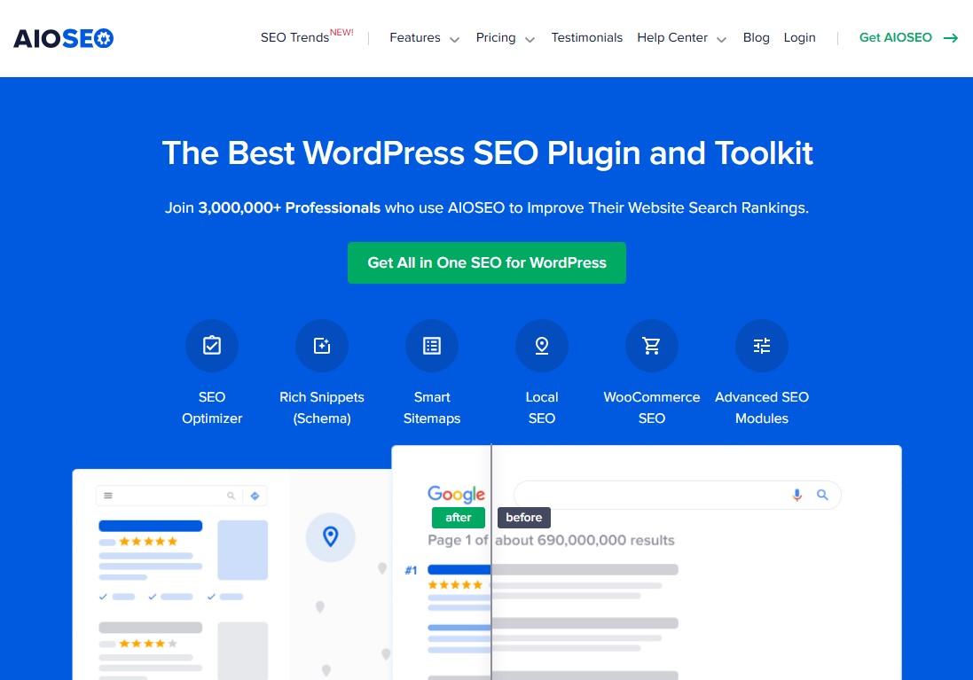 Todo en un SEO - El mejor complemento de SEO de WordPress