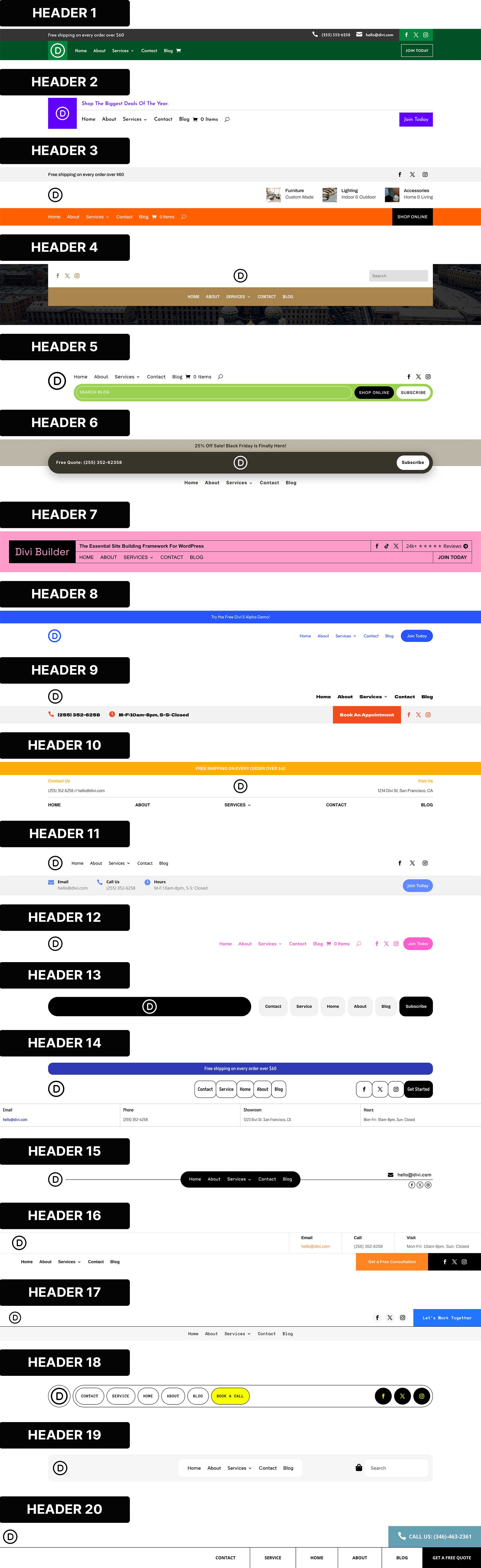 Divi 5 Flexbox başlıkları