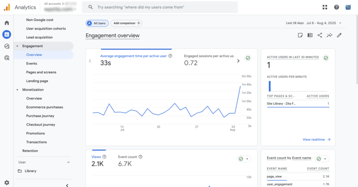 engagement overview