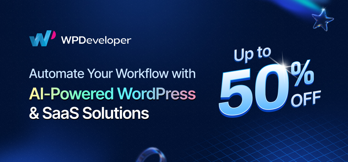 Kampania WPDeveloper AI & Workflow WPDeveloper AI & Workflow Campaign