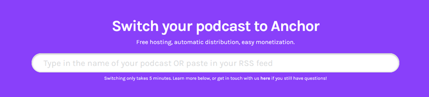 Podcasting ancorat