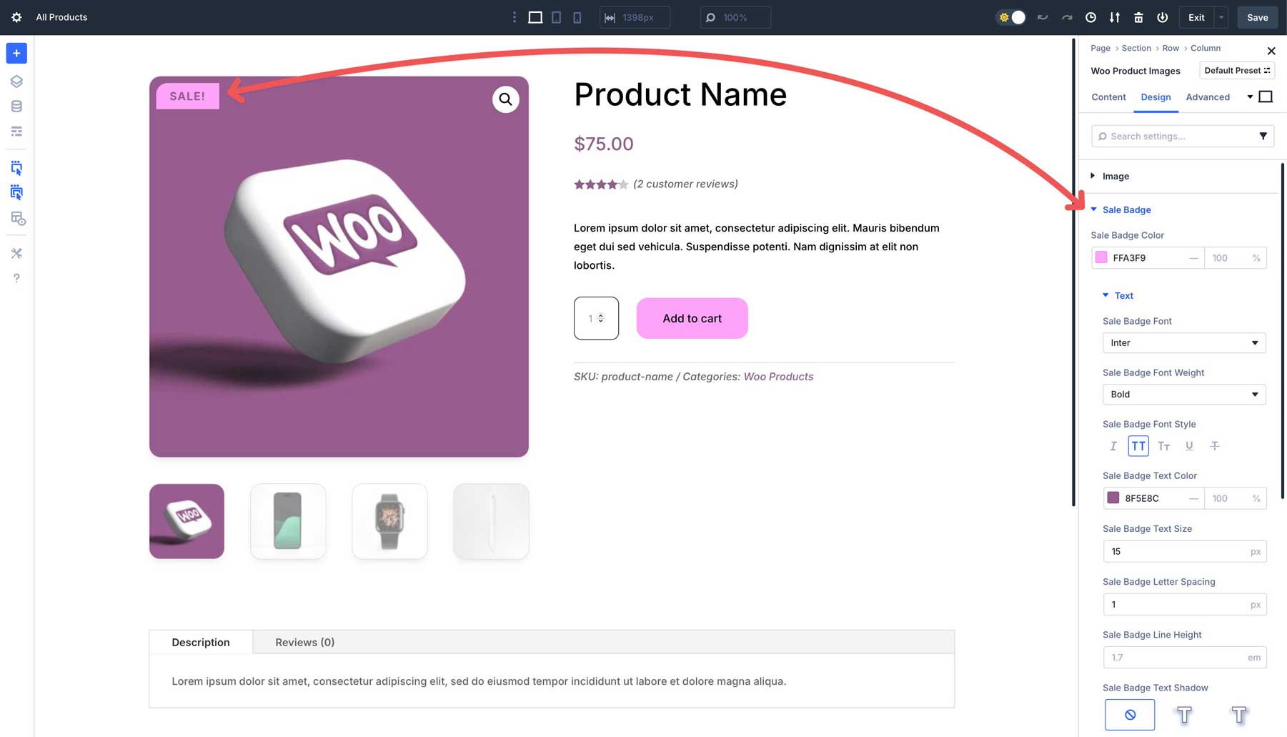 DIVI 5 WOO製品モジュール