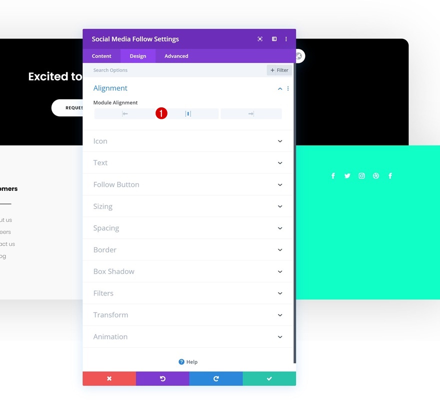 グローバルフッター