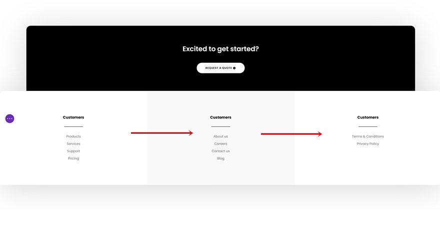 グローバルフッター