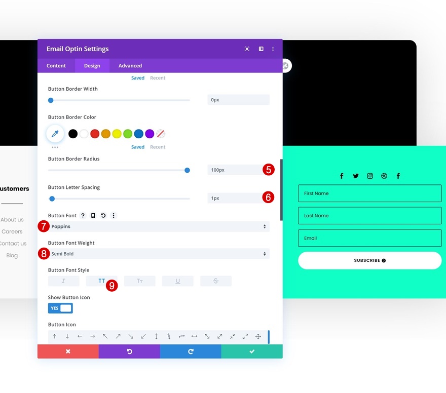 グローバルフッター