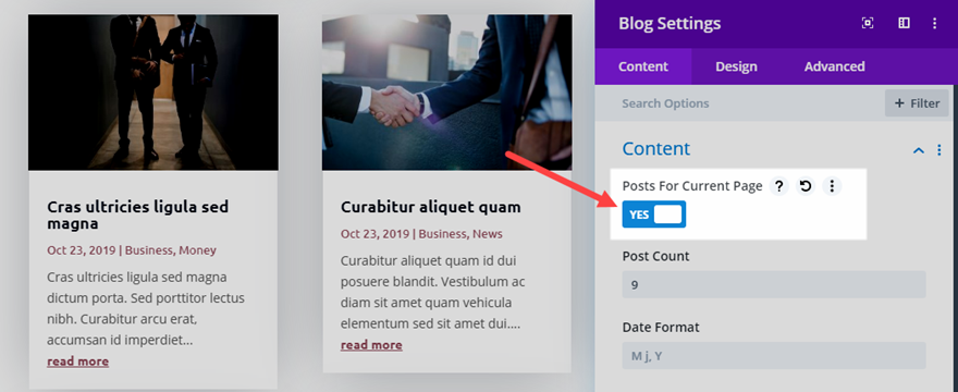 diviカテゴリページテンプレート