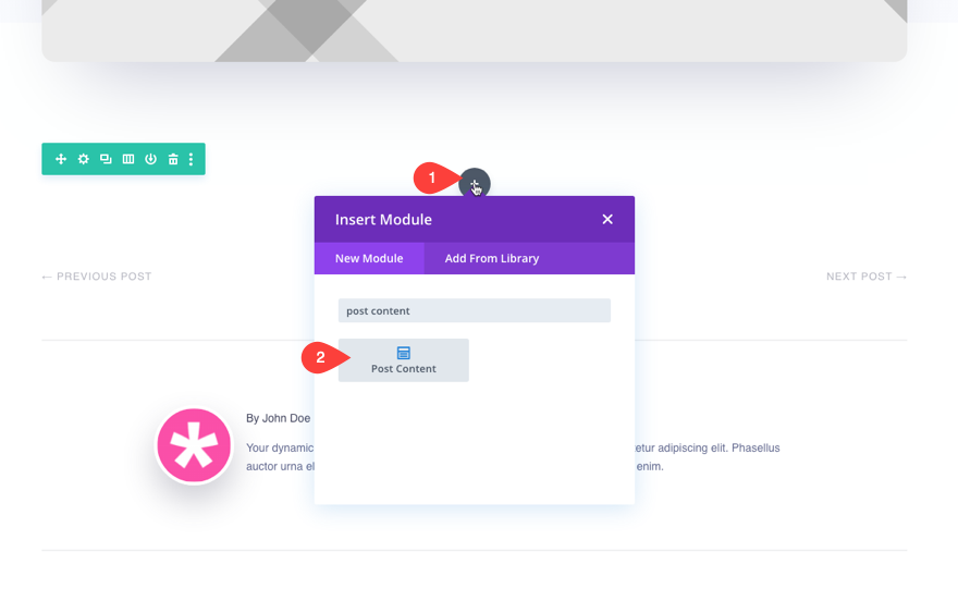 ディビポストコンテンツモジュール