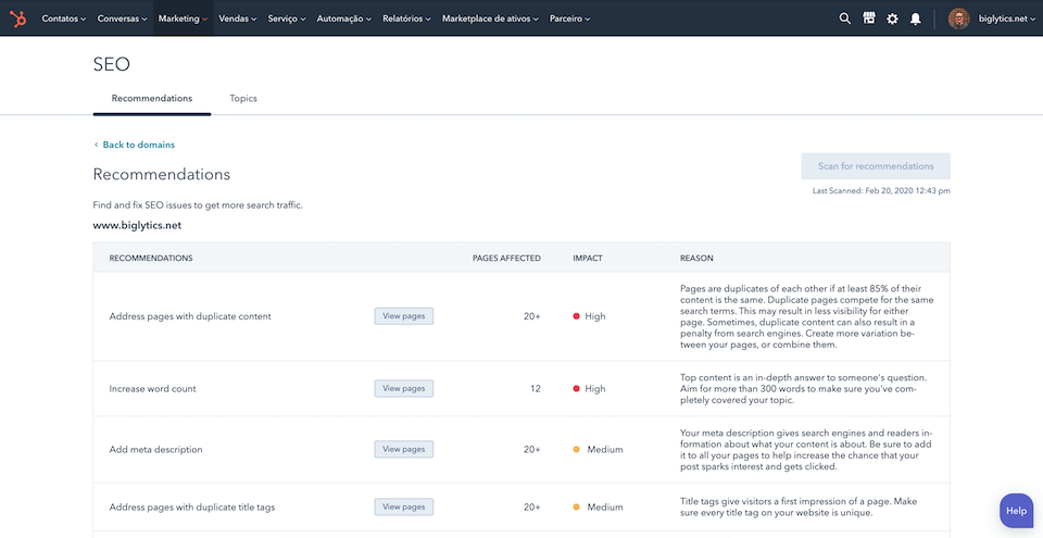 HubSpotワードプレス