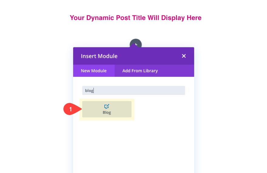 Шаблон страницы результатов поиска Divi
