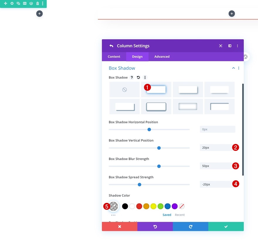 شريط القوائم العائم