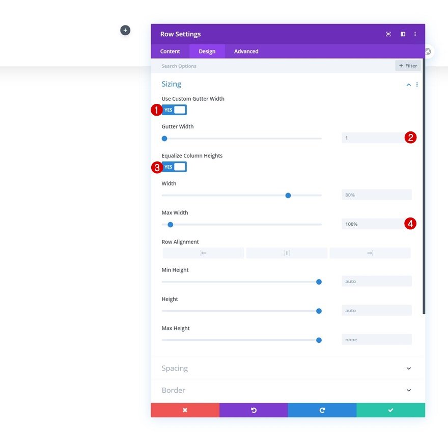 グローバルヘッダーの高さを縮小する