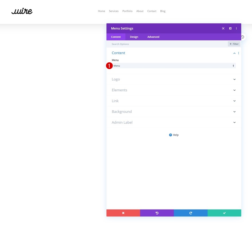 グローバルヘッダーの高さを縮小する