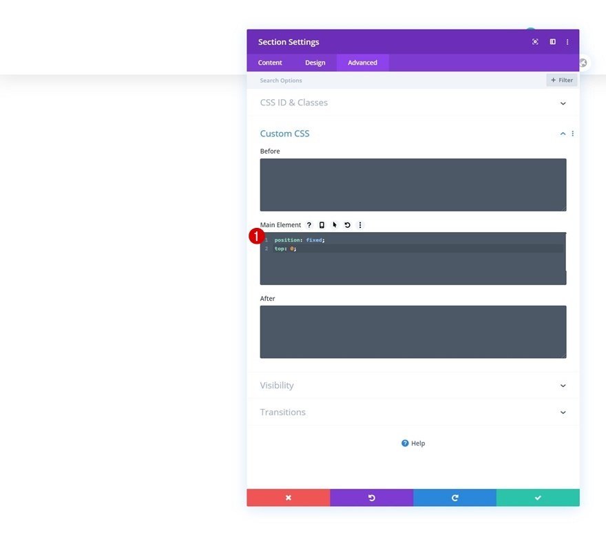 グローバルヘッダーの高さを縮小する