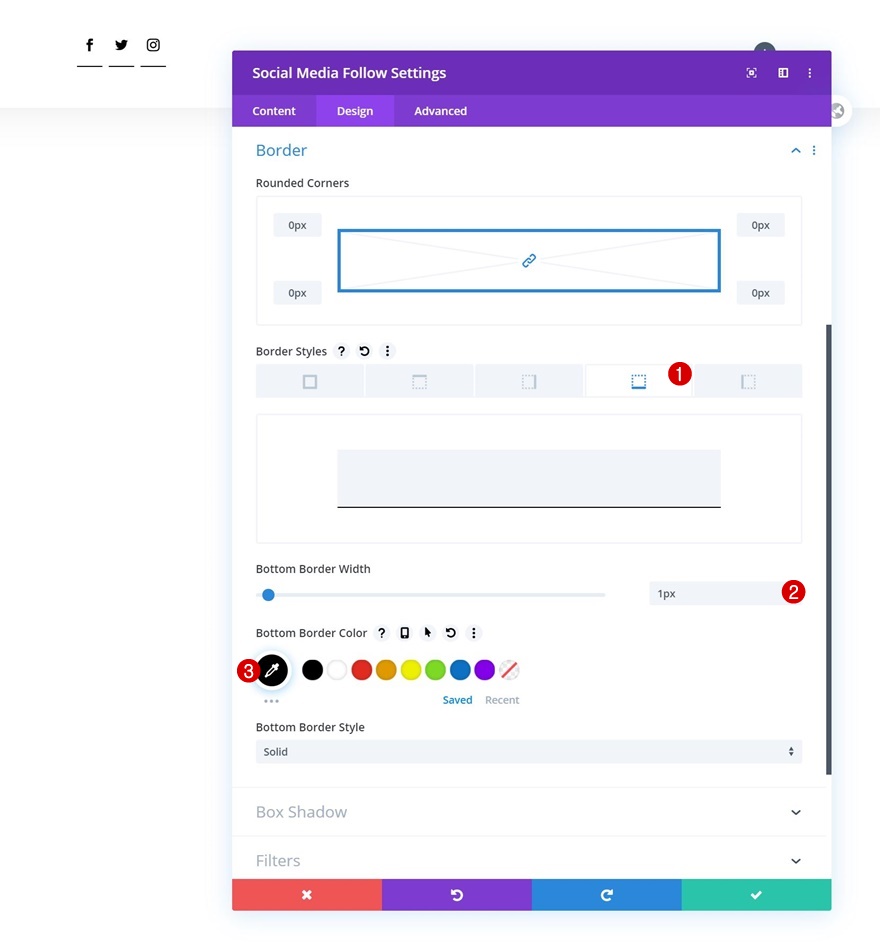 revelar cabeçalho global