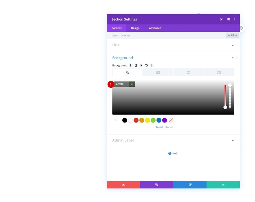 revelar cabeçalho global