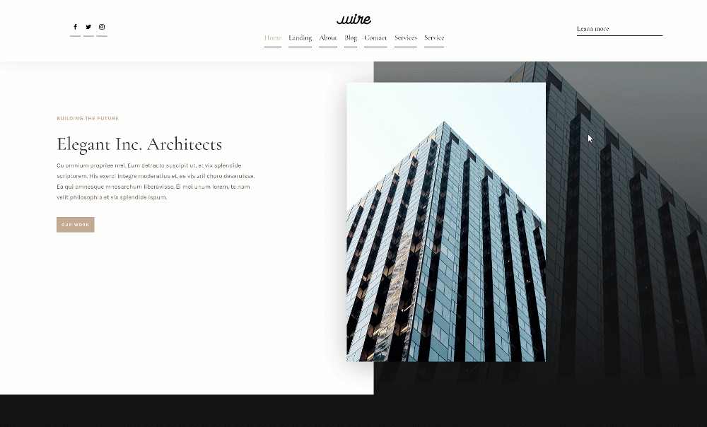 revelar cabeçalho global