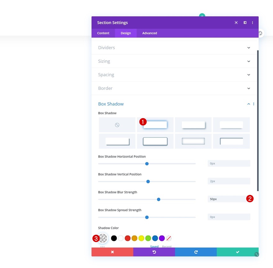 revelar cabeçalho global