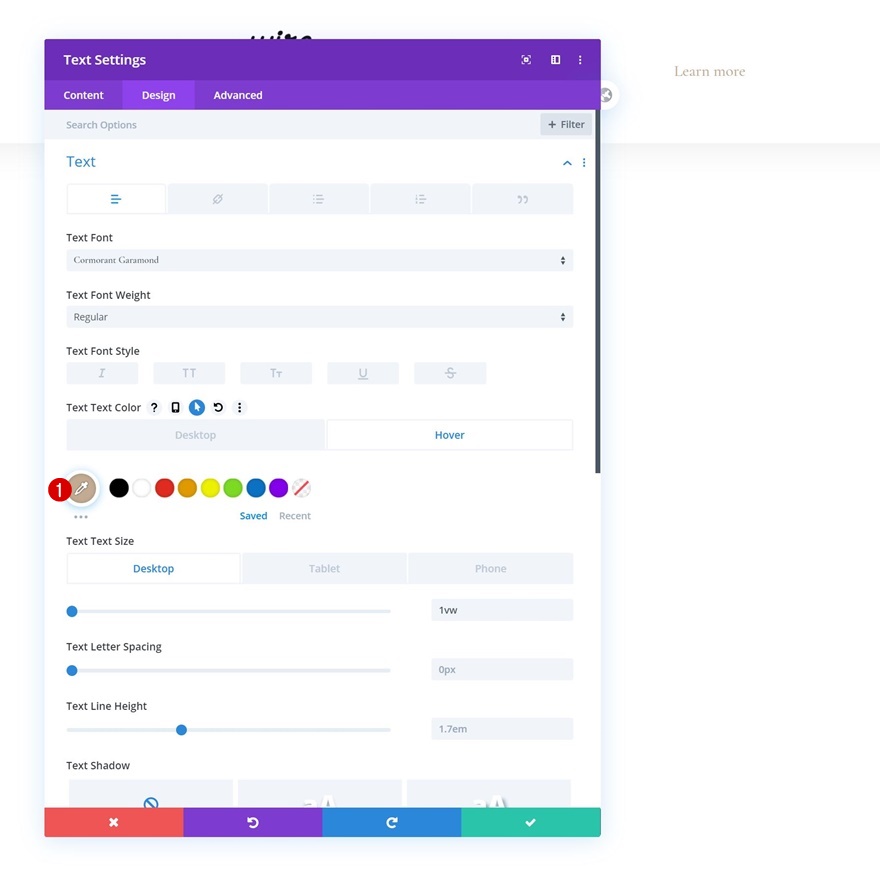 revelar cabeçalho global