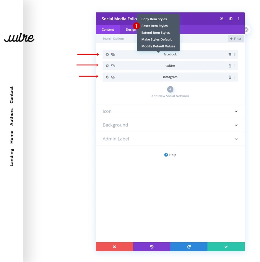 旋轉的全局標題