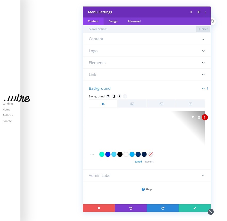 旋轉的全局標題