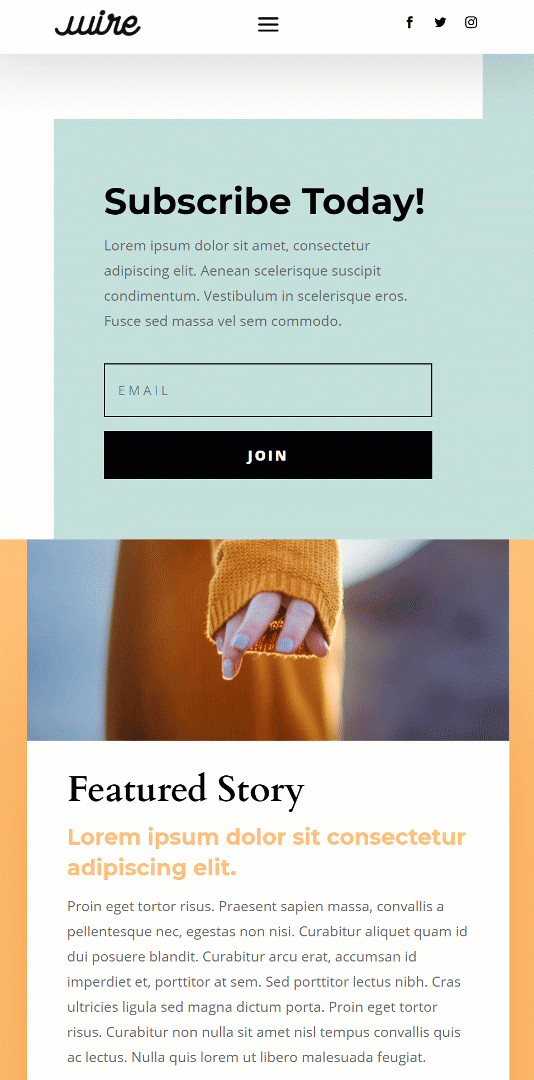 旋轉的全局標題