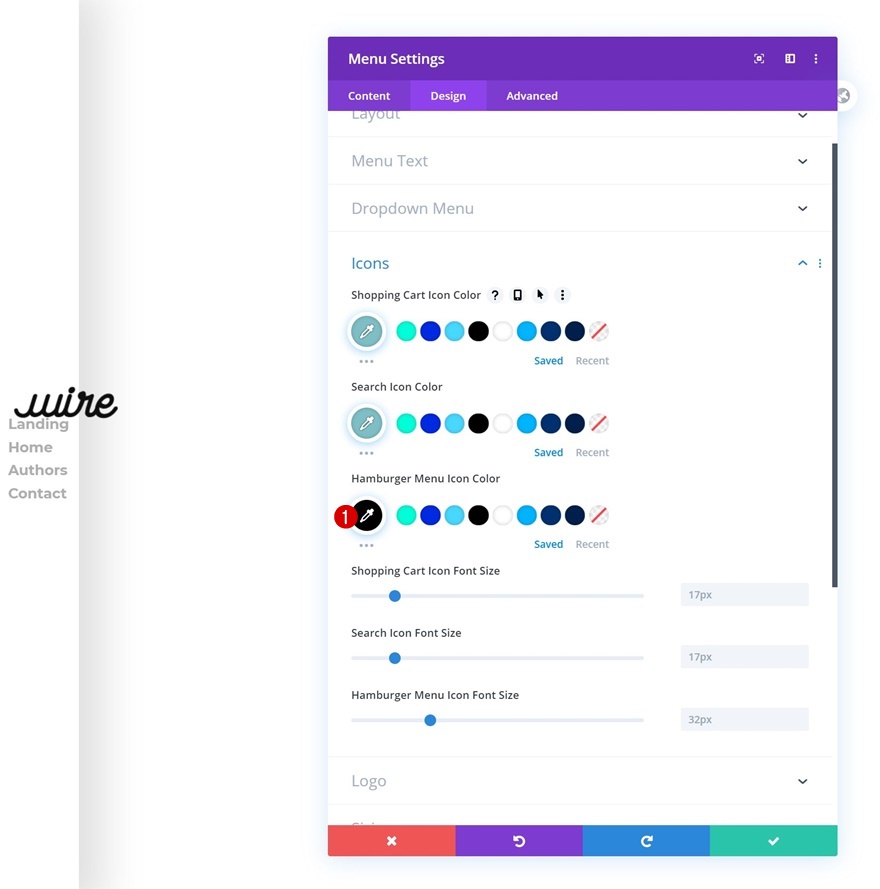 旋轉的全局標題