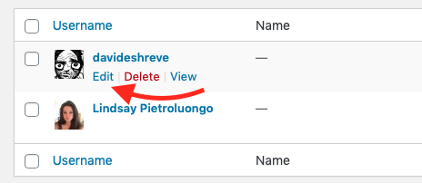 zmień autora WordPressa