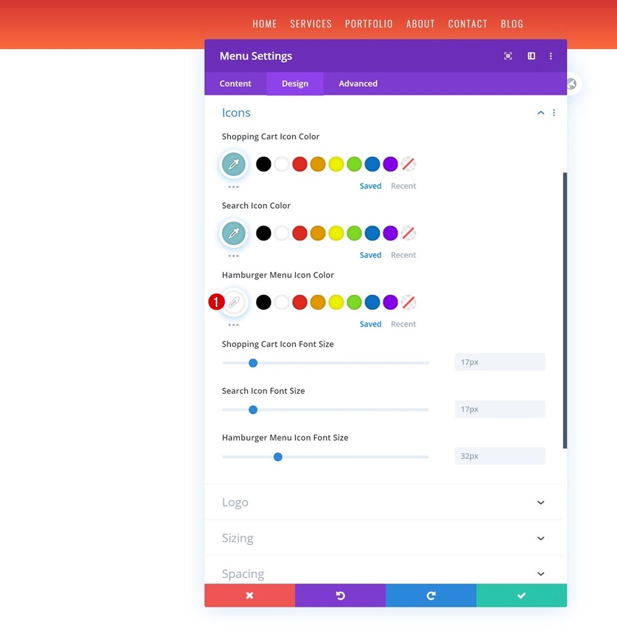 campuran tubuh header