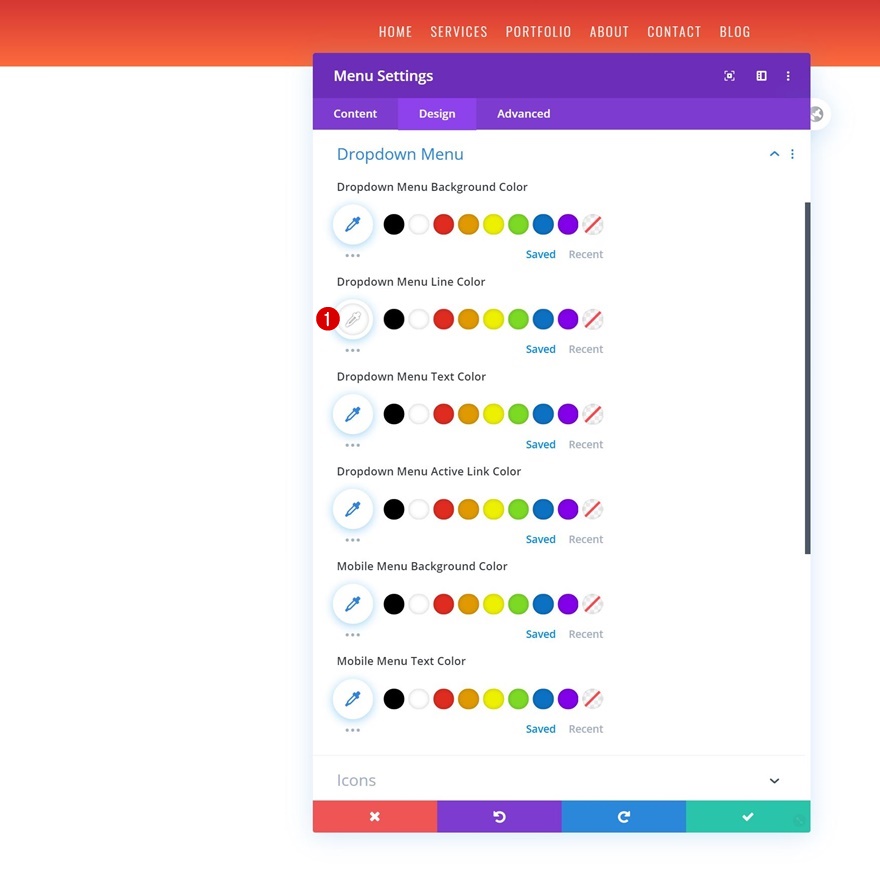 campuran tubuh header