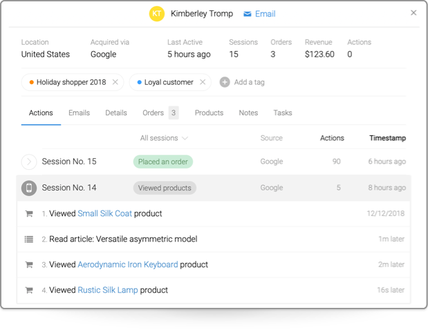 Metrilo untuk WooCommerce