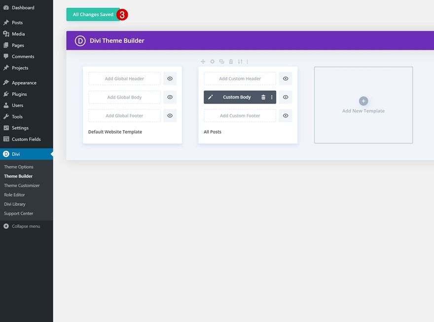 шаблон сообщения