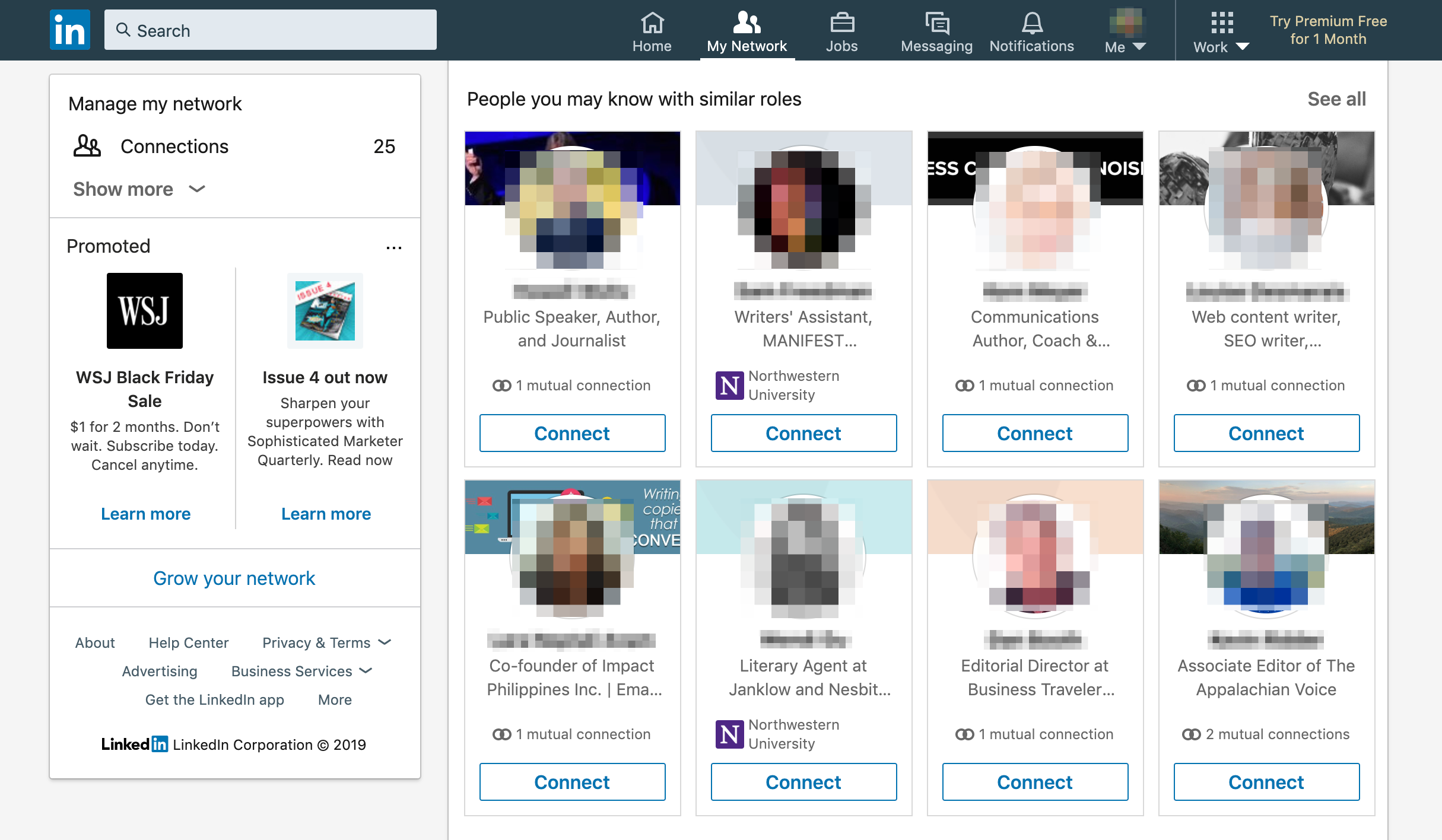 Établir des connexions LinkedIn.