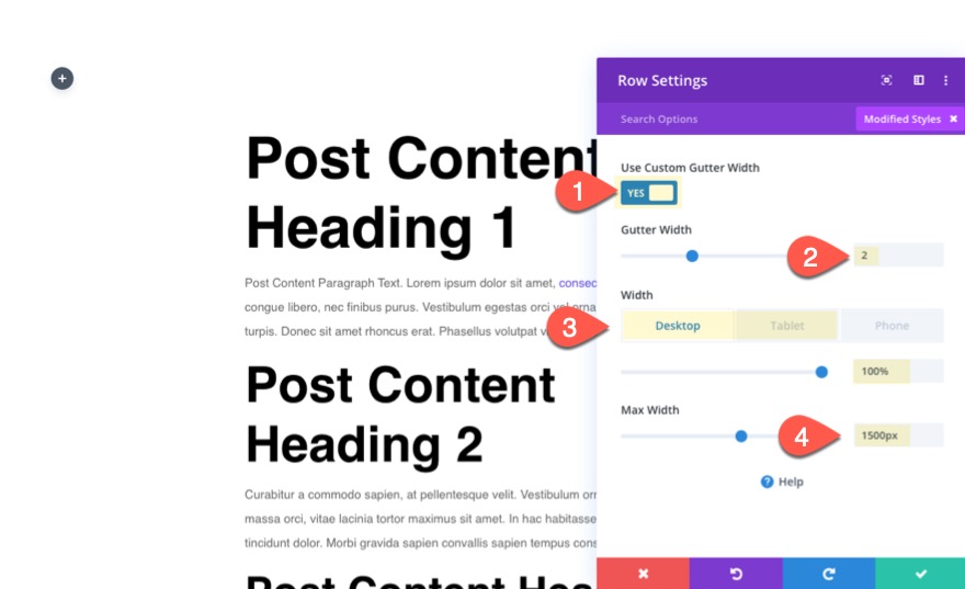 Липкая боковая панель