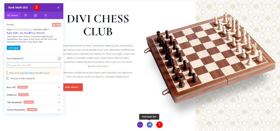 Classifique a matemática no Visual Builder