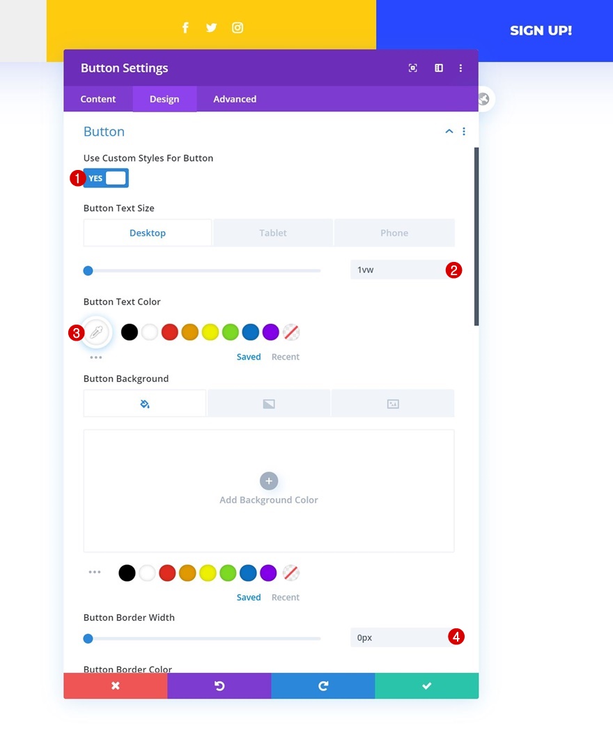 cabeçalho global animado