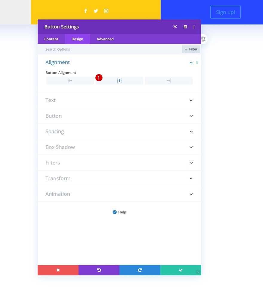 cabeçalho global animado