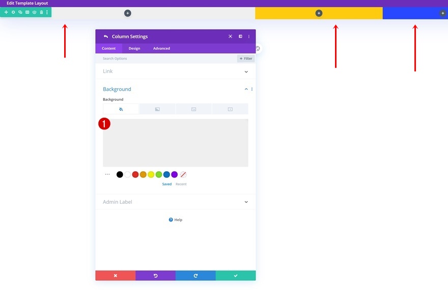 cabeçalho global animado