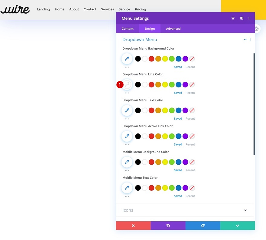 cabeçalho global animado